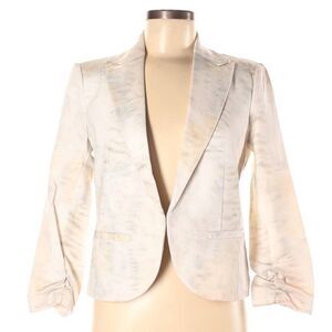 Amanda + Chelsea Career Blazer Taupe Size 12